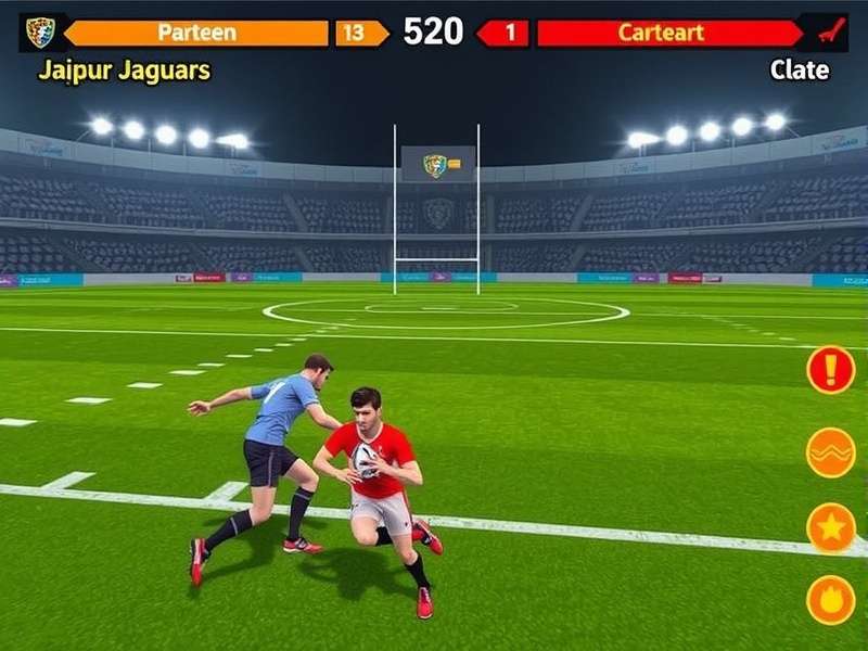 Jaipur Jaguars Rugby Gameplay Screenshot