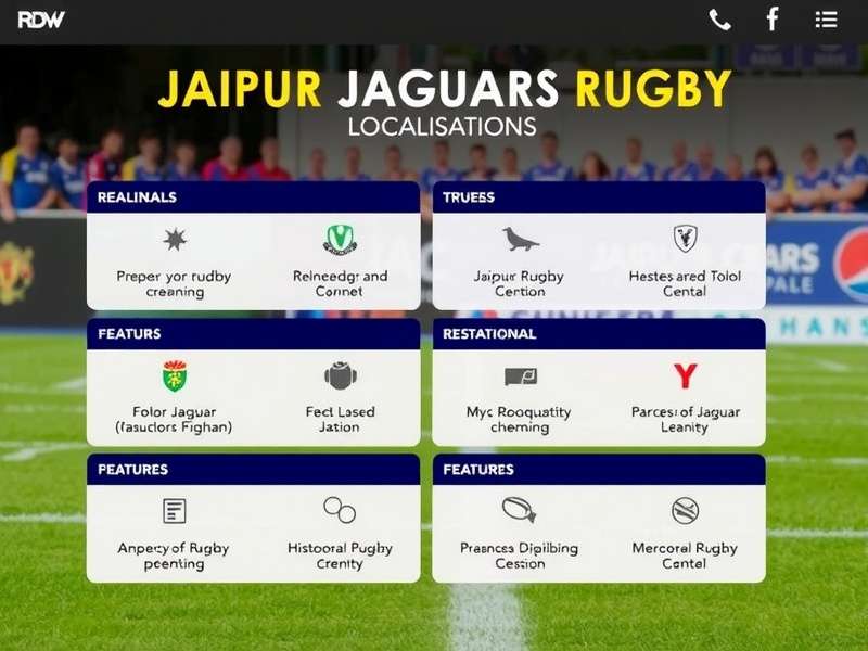 Jaipur Jaguars Rugby Localization Features